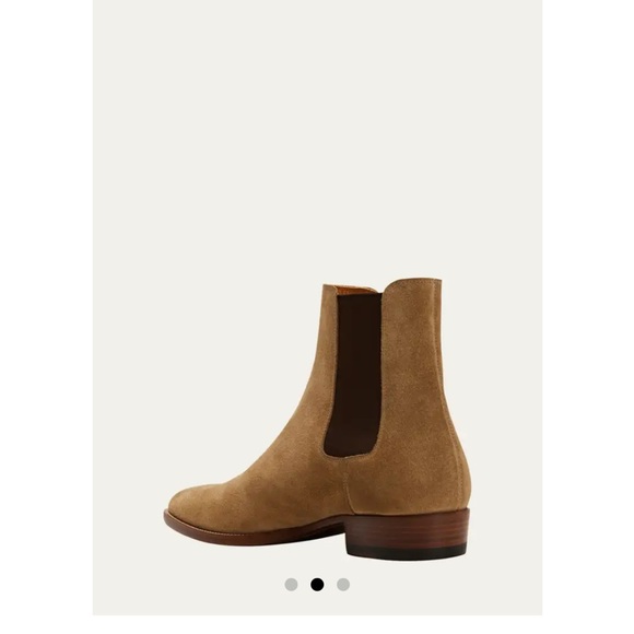 Saint Laurent Men’s Suede Eddie Chelsea Boot - Picture 8 of 8